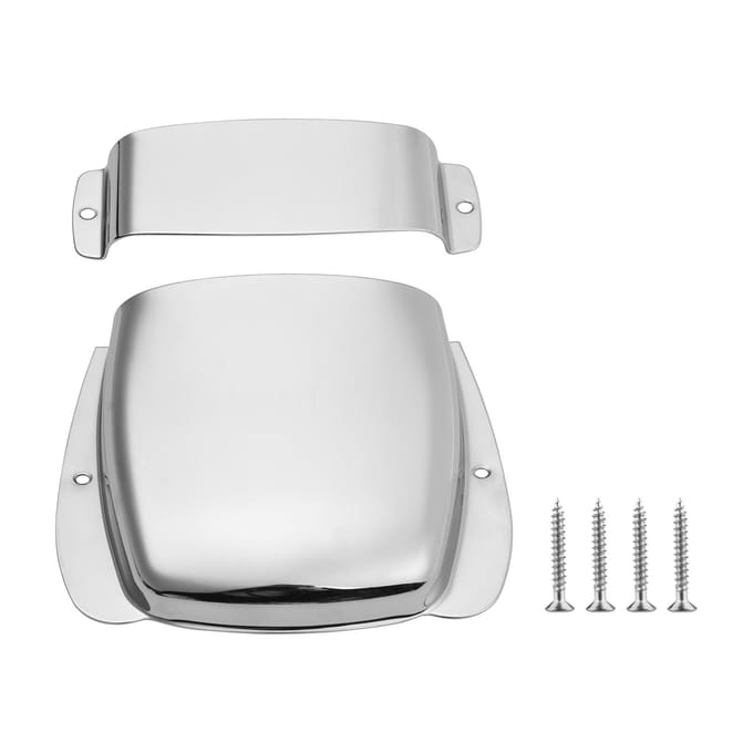 Zinklegering Bass Pickup Cover Protector Bridge Cover Plate voor Jazz Bass JB Basgitaar Elektrische Bas zilver