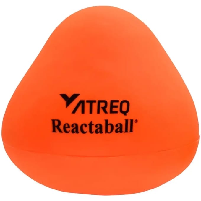 Precision Reactiebal - 20 centimeter - rubber - oranje