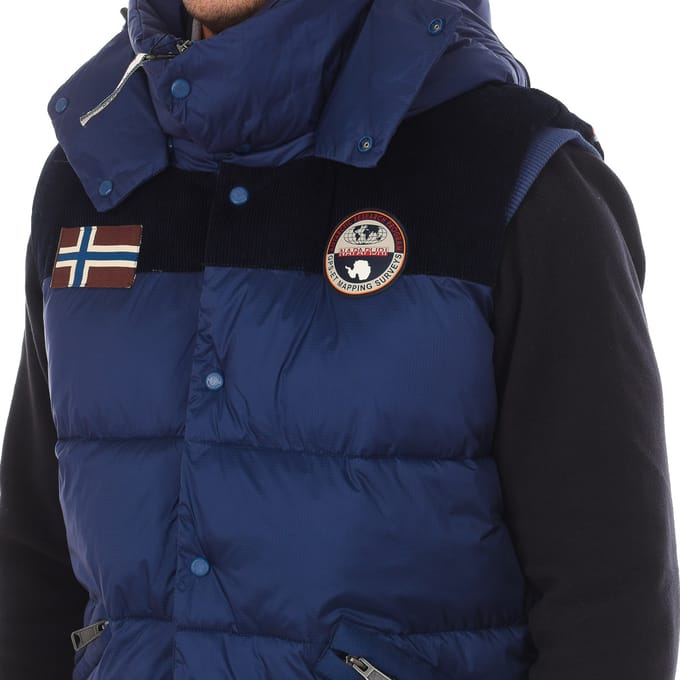 ANTERO corduroy gewatteerd binnenvest N0YIZH man