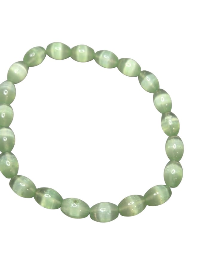 cat's eye - chrysoberyl edelsteen armband.