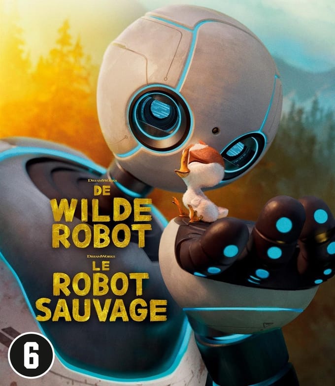 The Wild Robot (De Wilde Robot) (Blu-ray)