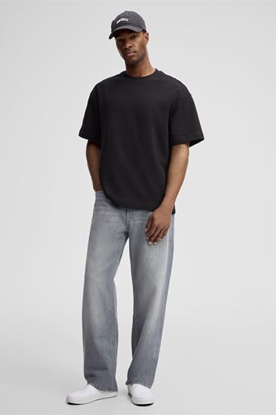 T-shirt Pico, zwart