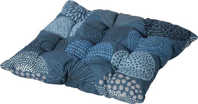 Madison bistro tuinkussen Fantasy 46x46 cm - blauw