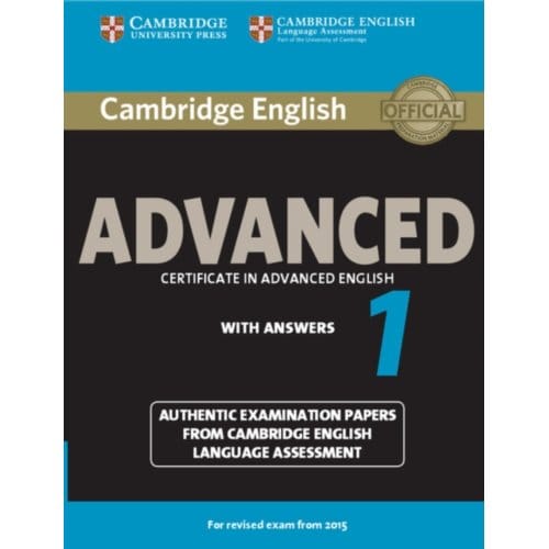 Cambridge English Advanced 1 For Revised Exam From 2015 Student's Book With Answers - Cae Practice - Various