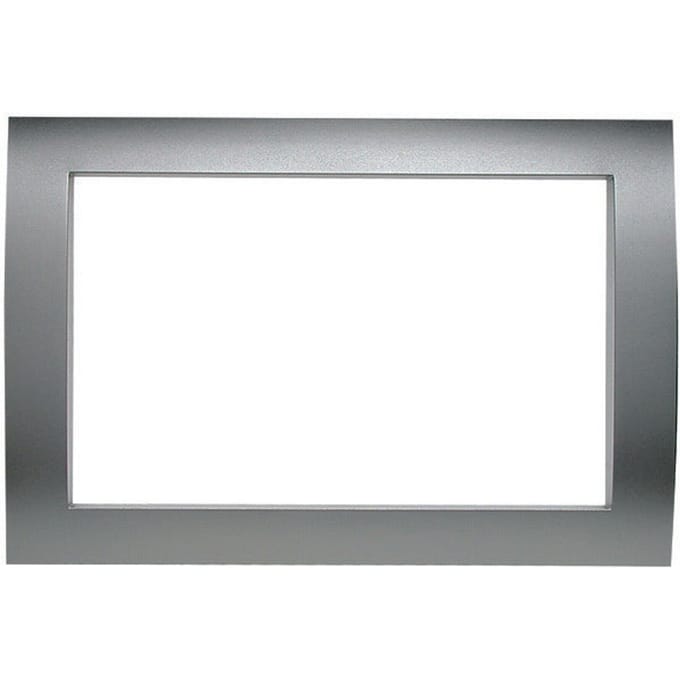 Hager Berker Cover Frame MT 701 Plus KNX Stainless Steel Lacquered - 75940003