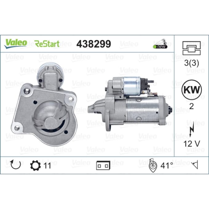 Starter VALEO 438299