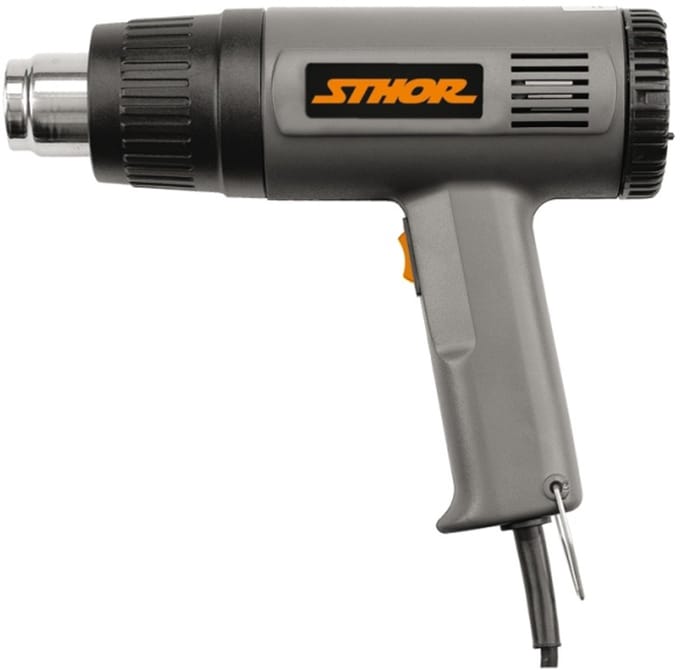 STHOR 79327 - Elektrische Opalarka - 1500W - Ergonomische Handgreep - Temperatuurregeling