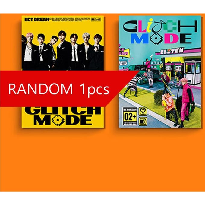 NCT DREAM : LIVRE DE CARTES POSTALES - Mode Glitch gray