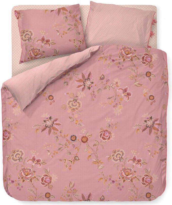 Pip Studio Cece Fiore kussensloop - Roze - 60x70