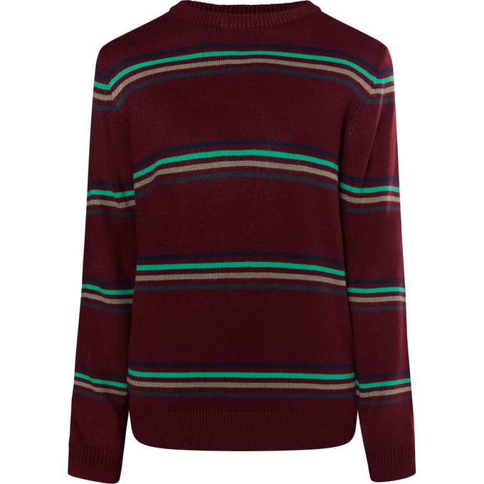 Mo Jumper Heren Bordeaux veelkleurig