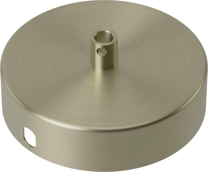Calex plafondkap 1 snoer - Ø10 cm - metaal - brons - rond