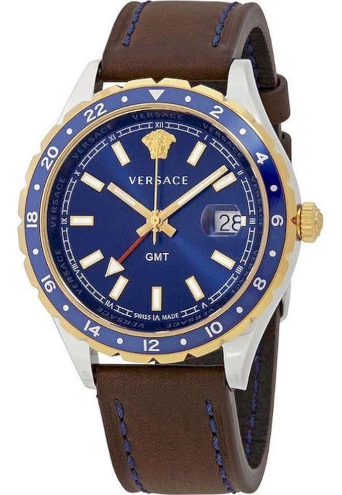 Versace Hellenyium GMT V11080017 mannen horloge