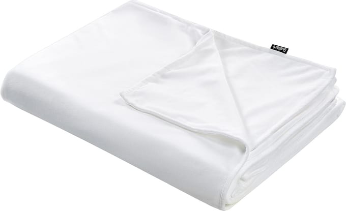 RHEA - Verzwaringsdeken hoes - Wit - 100 x 150 cm - Polyester