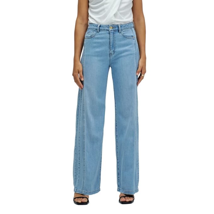 Dames Wide Leg Jeans Salsa Jeans