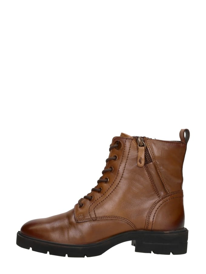 SUB55 Veterschoenen Hoog Veterschoenen Hoog - cognac - Maat 38