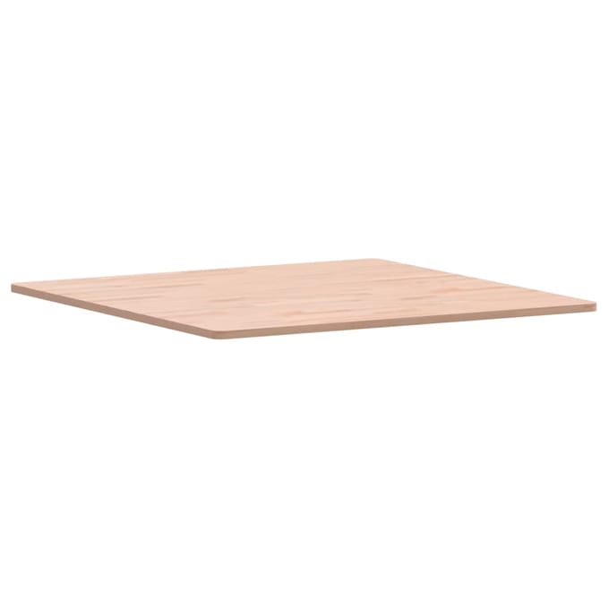 vidaXL Tafelblad vierkant 80x80x1,5 cm massief beukenhout