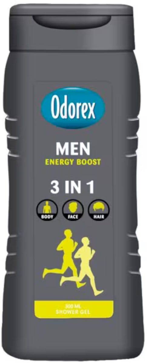 Odorex Douchegel For Men 3-in-1 Energy Boost - 300 ml