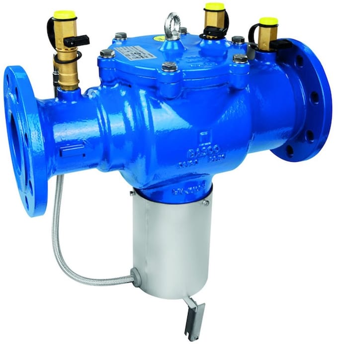 Resideo Systeemafscheider BA300 type BA, nodulair gietijzer gecoat DN 65, BA300-65A
