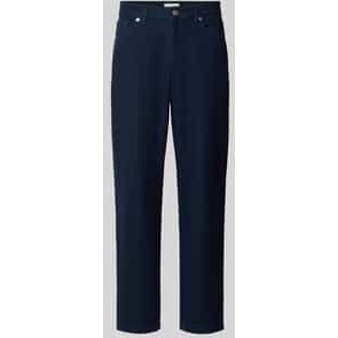 regular fit tapered jeans van mix van katoen en hennep model 'MAURO'