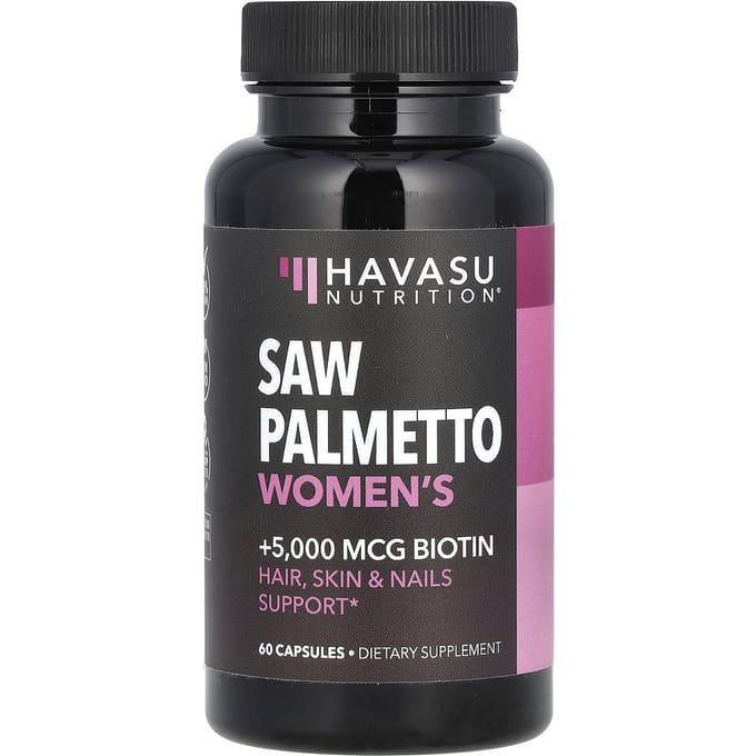 Havasu Nutrition, Zaagpalm voor Vrouwen, 60 Capsules
