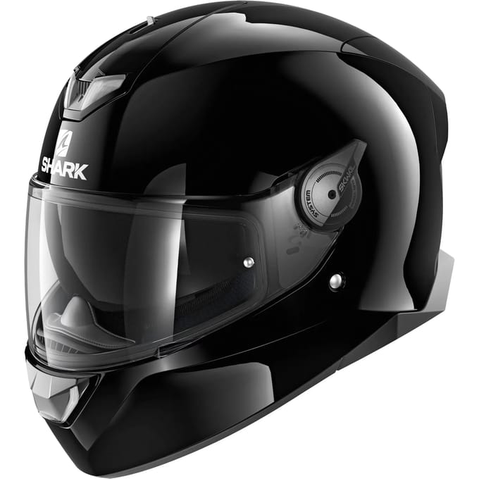 SHARK SKWAL 2.2 BLANK Motorhelm integraalhelm Zwart - Maat XL