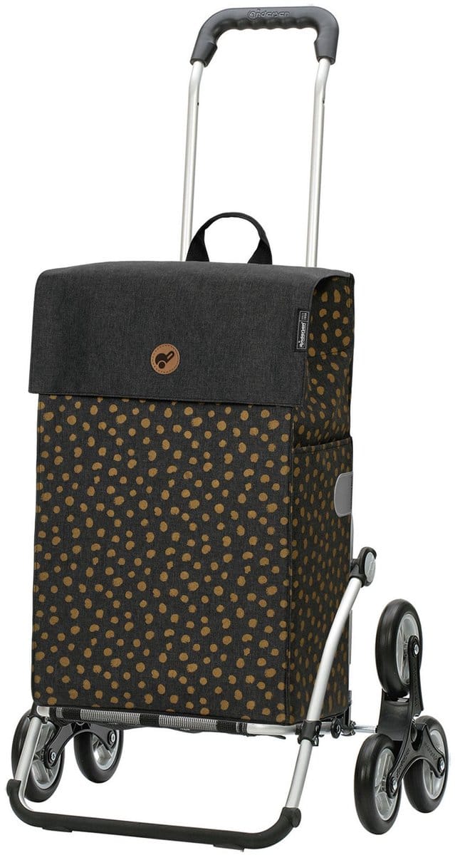 Andersen Shopper Treppenst. Royal Sh. Winkelwagen 57 cm - 41 L - schwarz