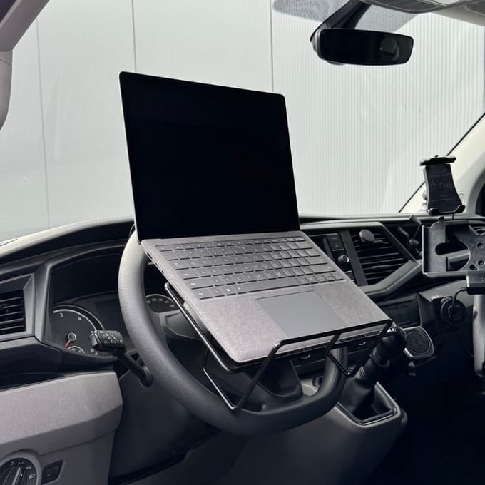 ExpressDesk auto laptophouder voor stuur