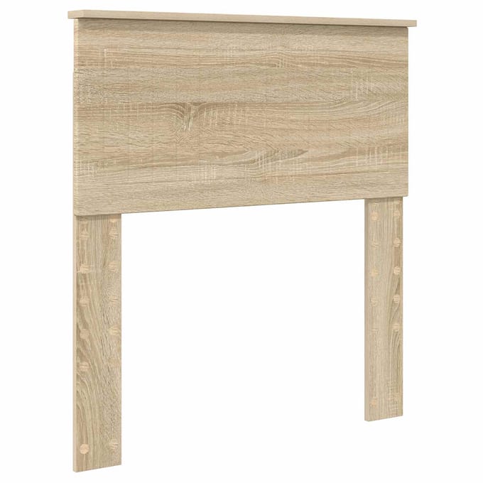 vidaXL Hoofdbord Sonoma Eiken Bewerkt hout