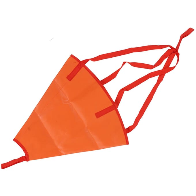 Oranje Drijfsok Zeeanker Drogue Boei Eenvoudige Bediening Compact Ontwerp Kajak Accessoires voor red