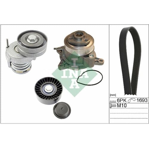 Schaeffler Ina Waterpomp + V-riemset INA 529 0534 30