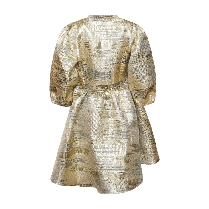 Jannie Aya-jurk in goud