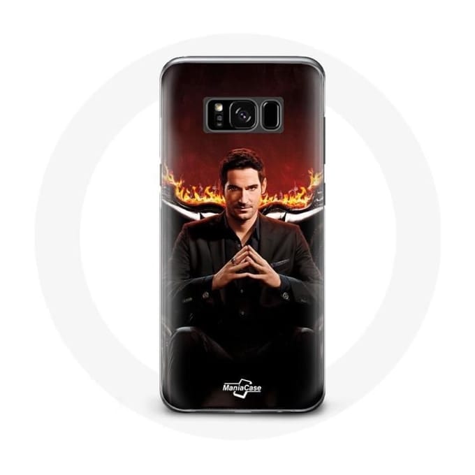 Coque pour Samsung Galaxy S8 plus Lucifer Morningstar Série Saison 3