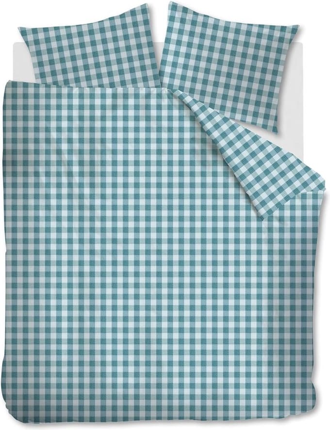 Ambiante Arvid dekbedovertrek - Lits-Jumeaux XL - 260x200/220 - Groen