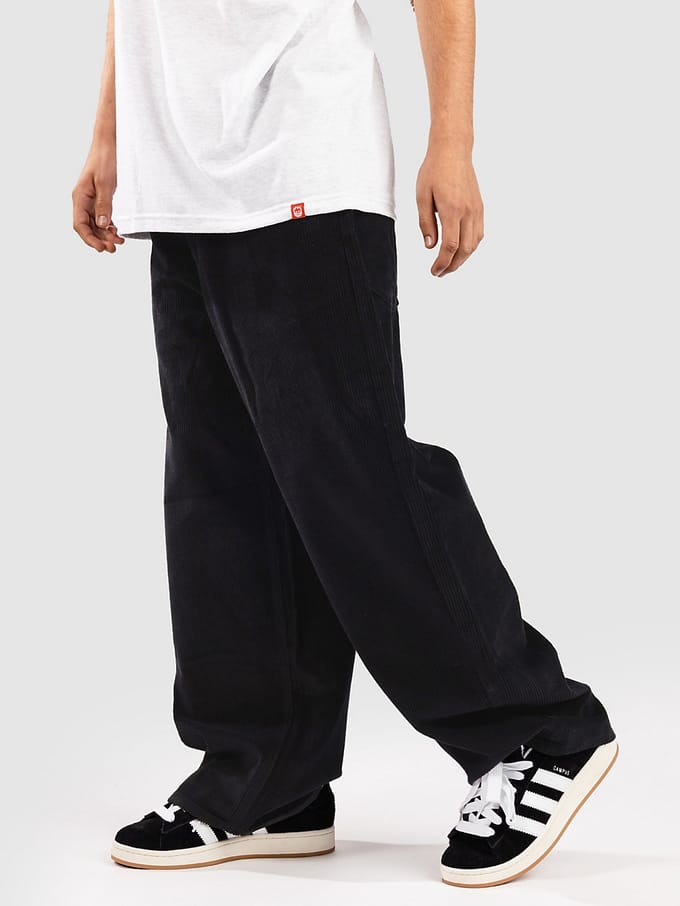 Empyre Sk8 Ultra Wide Cord Broek zwart