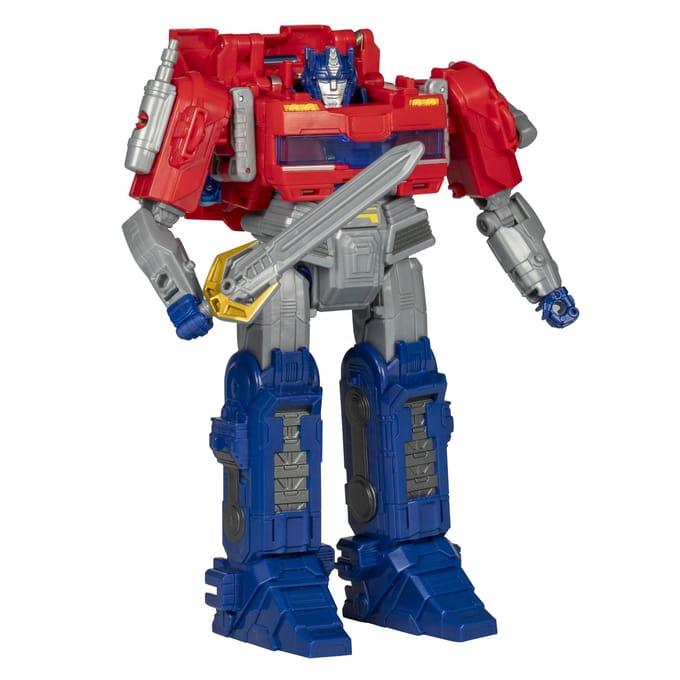 Hasbro Transformers One Movie Power Flip Optimus Actiefiguren en superhelden