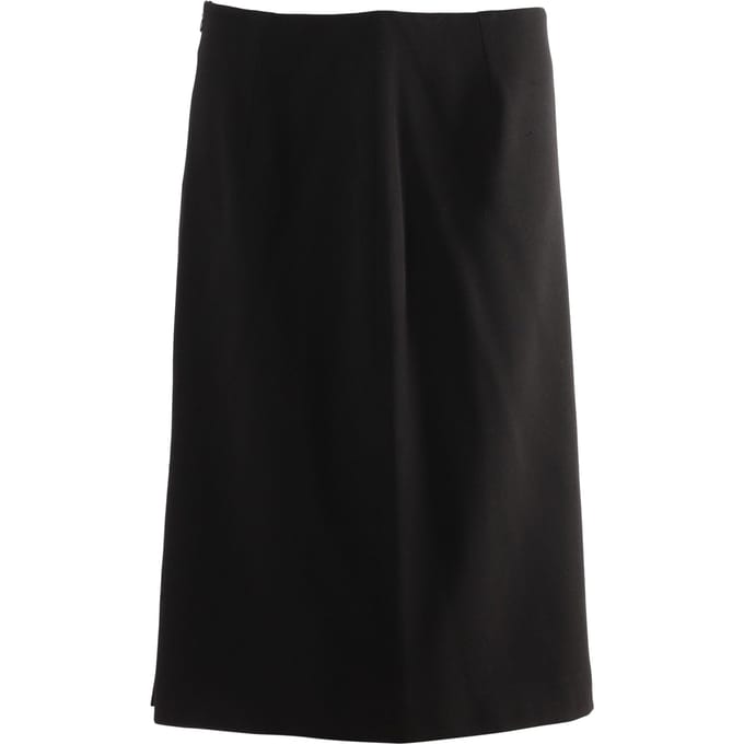Max Mara midi-rok in zwart triacetaat