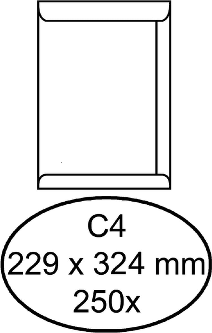 Envelop quantore akte c4 229x324 120gr wt