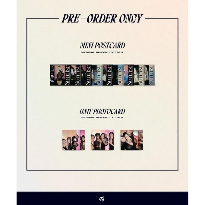 TWICE - REDY TO BE Digipack ver. NO POB_CHAEYOUNG