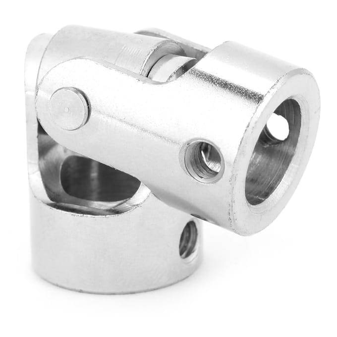 Schachtkoppeling Motorconnector DIY Stuurinrichting Lengte 35mm OD 16mm Kruiskoppeling (10*10mm) gray