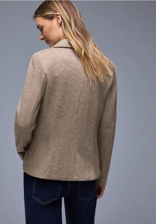 Blazer met structuur