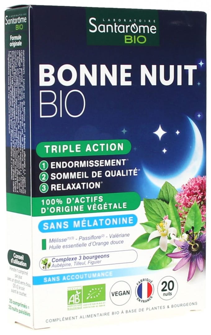 Santarome Good Night Organic 20 Tabletten