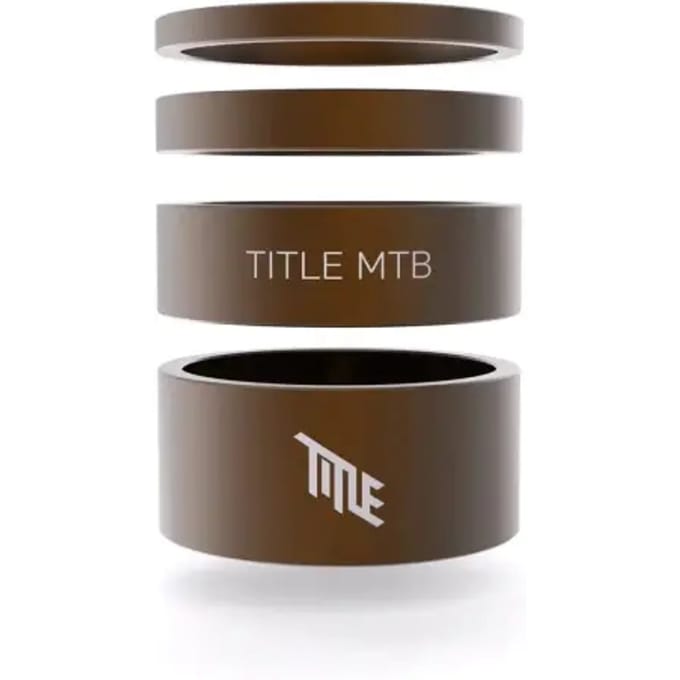 Headset spacer Title MTB Top Cap And Bolt