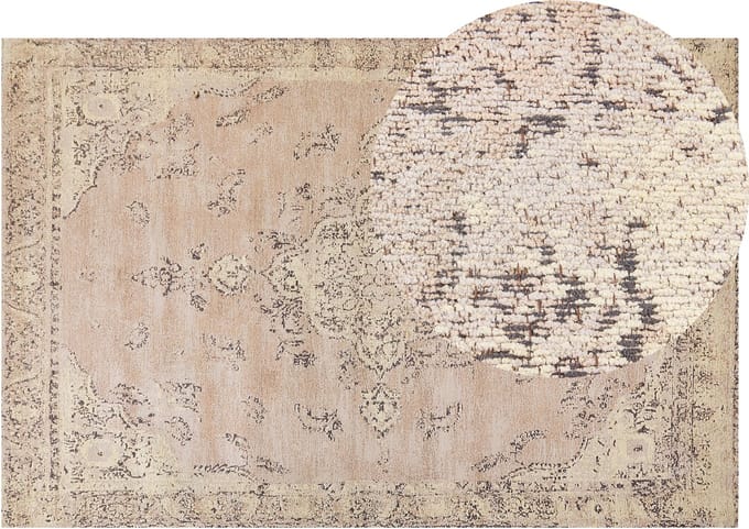 MATARIM - Vloerkleed - Perzik - 200 x 300 cm - Katoen