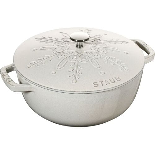 STAUB LA COCOTTE - La Marmite - Ø 240mm - Gietijzer - Witte truffel