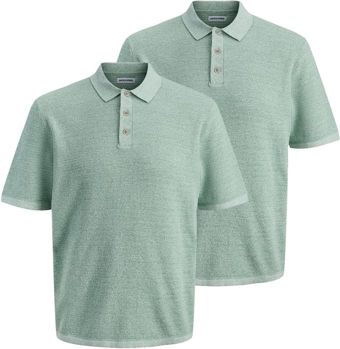 Jack & Jones Heren poloshirt 2 pack George