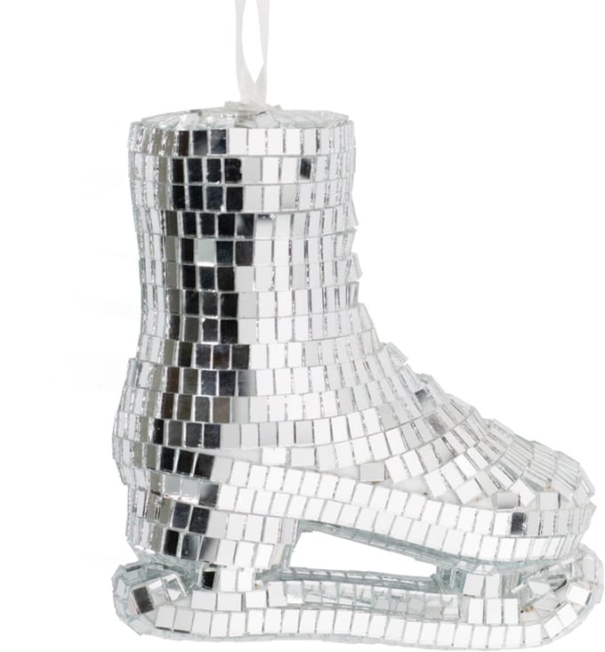 HomeBound by KY | Kersthanger Disco Schoen zilver | kersthanger | feestdecoratie
