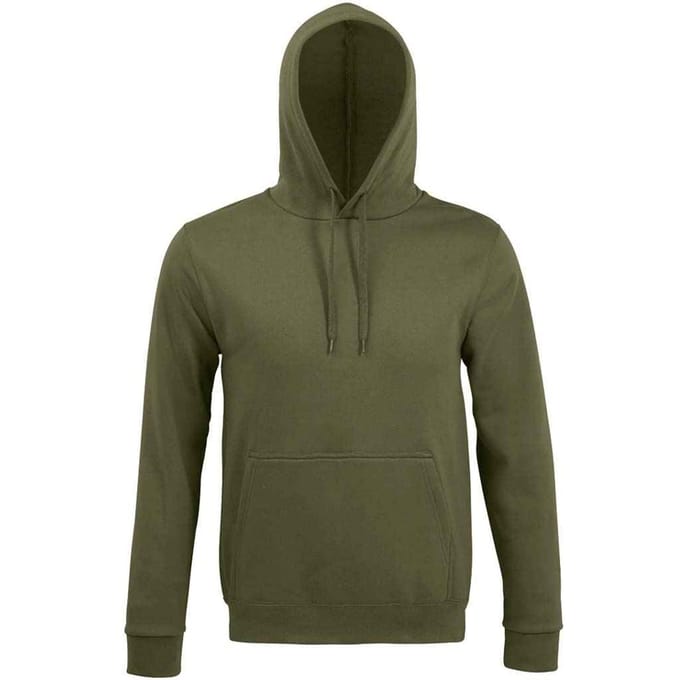 SOLS Unisex Snake Hoodie voor volwassenen (Leger)