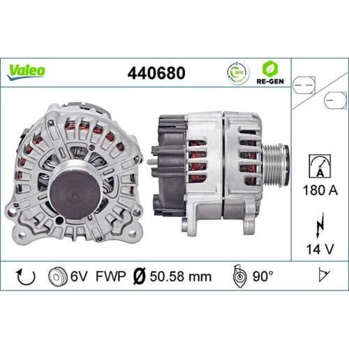 Driefasige generator VALEO RE-GEN - AT VALEO 440680