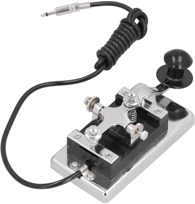 Store_7 - Morse Code Cw Telegraaf - Radio Communicatie - Hand Sleutel