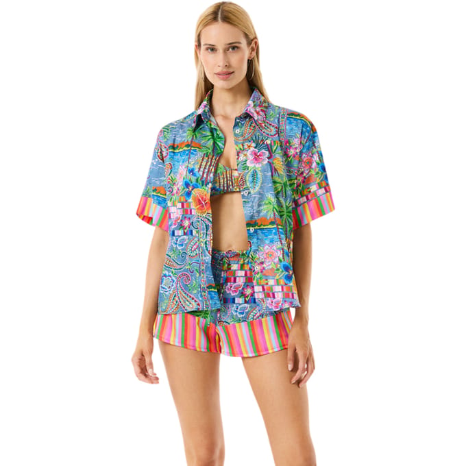 vrouw denim mexicaans